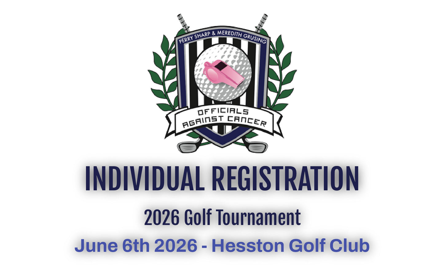 Officials Against Cancer Golf Tournament Individual Entry Fee